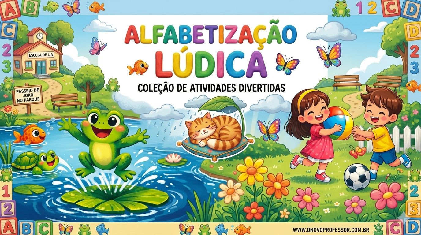 Alfabetização Lúdica. Kit de textos