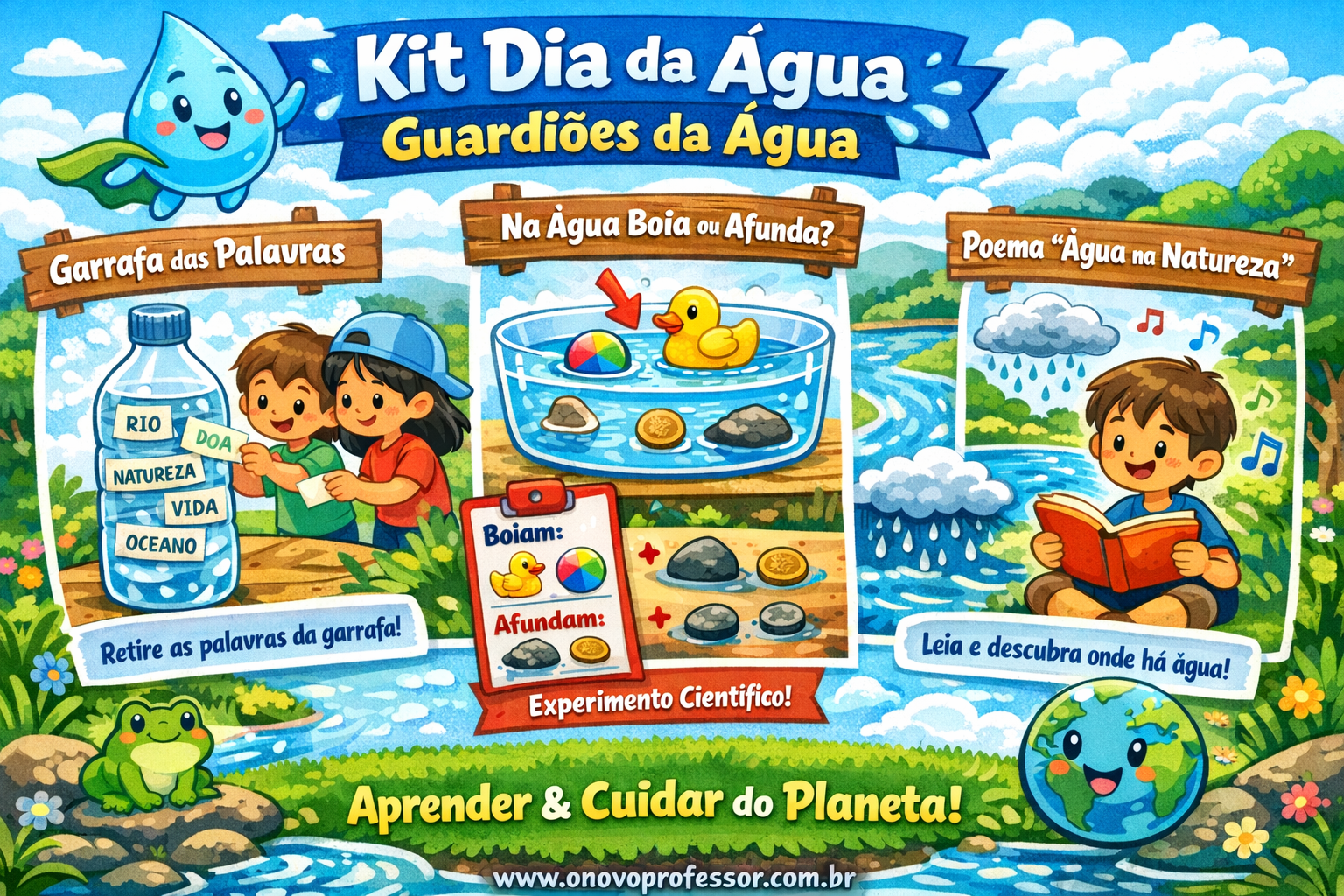 Dia da Água – Kit de atividades