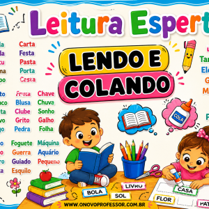 Lendo e colando x Leitura esperta