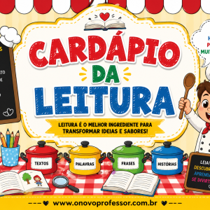 CARDÁPIO DA LEITURA