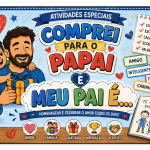 MEU PAI É X COMPREO PARA O PAPAI- KIT DIA DOS PAIS